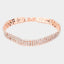 Clear, Rose Gold