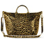 Leopard Metallic Gold