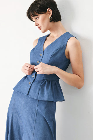 CASUAL ROMANCE WOVEN VEST - Glamourous Grace