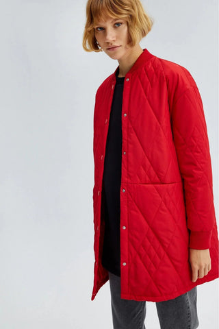 Quilted Ribbed Jacket - Glamourous Grace