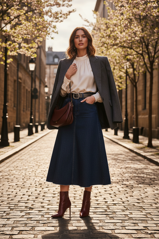 Denim Skirts