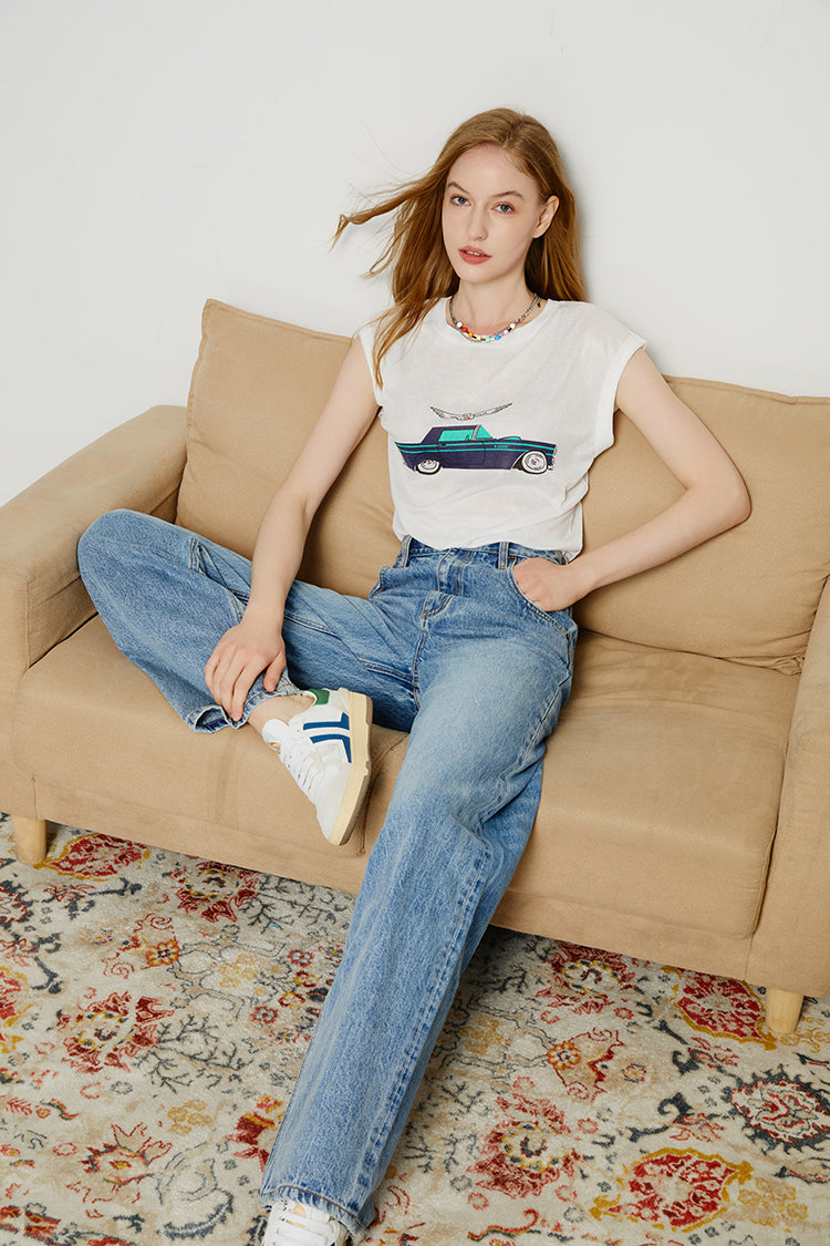 80'S Utility Loose Jeans HJ128 - Glamourous Grace