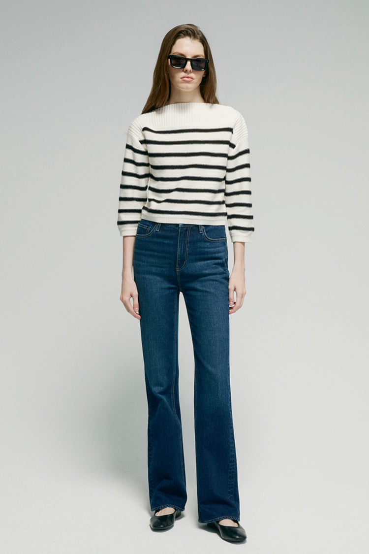 Barbara High Rise Bootcut Jeans HJ004 - Glamourous Grace