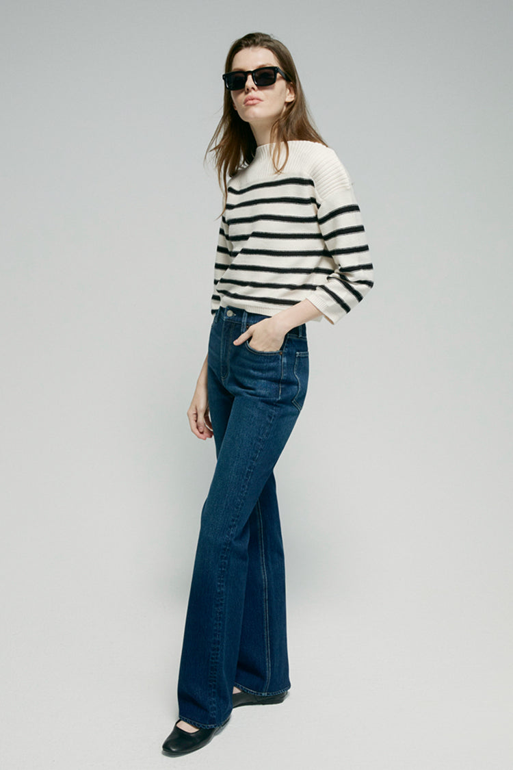 Barbara High Rise Bootcut Jeans HJ004 - Glamourous Grace