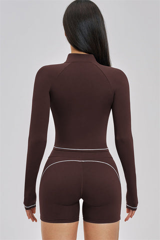 The Unbound Jacket Sports Bra Shorts 3-Piece Set