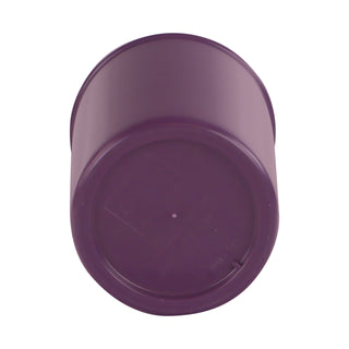 Large Plastic Utensil Holder, Plum
