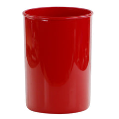 Large Plastic Utensil Holder, Red