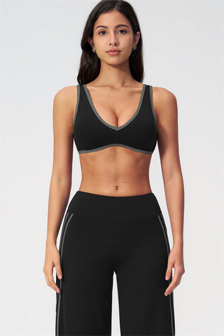 The Evoke Sports Bra Straight Leg Pants 2-Piece Set