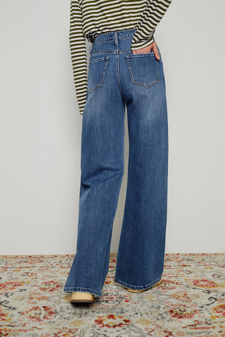 Angeles High Rise Baggy Jeans HJ103 - Glamourous Grace