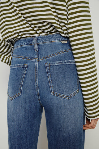 Angeles High Rise Baggy Jeans HJ103 - Glamourous Grace
