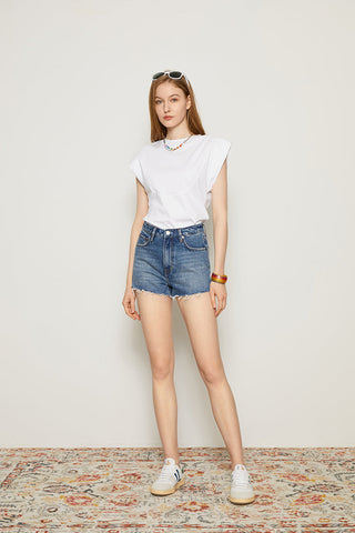 Joanie Vintage Cut Off Shorts HJ115 - Glamourous Grace