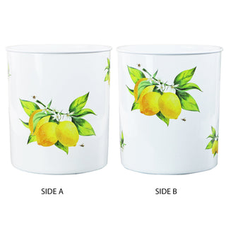 X-Large Plastic Utensil Holder, Fresh Lemon