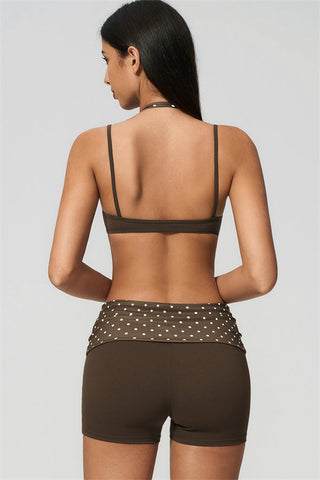 The Enliven Sports Bra Shorts 2-Piece Set
