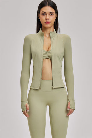 The Swoon Jacket Sports Bra Leggings 3-Piece Set