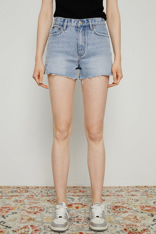 High Rise Denim Shorts HJ167 [FINAL SALE] - Glamourous Grace