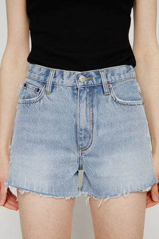 High Rise Denim Shorts HJ167 [FINAL SALE] - Glamourous Grace