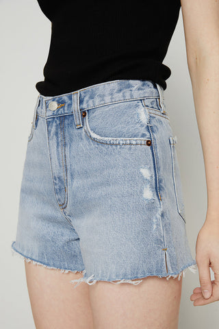 High Rise Denim Shorts HJ167 [FINAL SALE] - Glamourous Grace