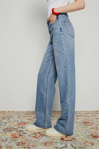 Coney Island Whitefish High Rise Wide Jeans HJ007 - Glamourous Grace