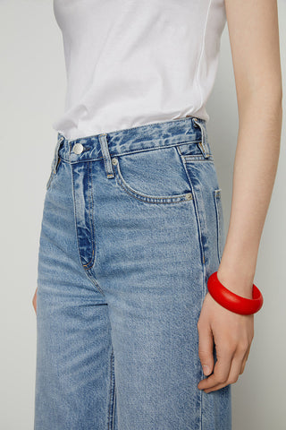 Coney Island Whitefish High Rise Wide Jeans HJ007 - Glamourous Grace