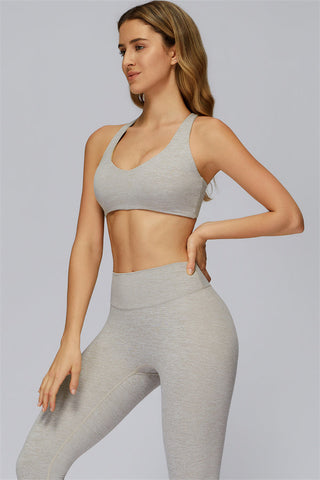 The Radiance Racerback Sports Bra Leggings 2-Piece Set