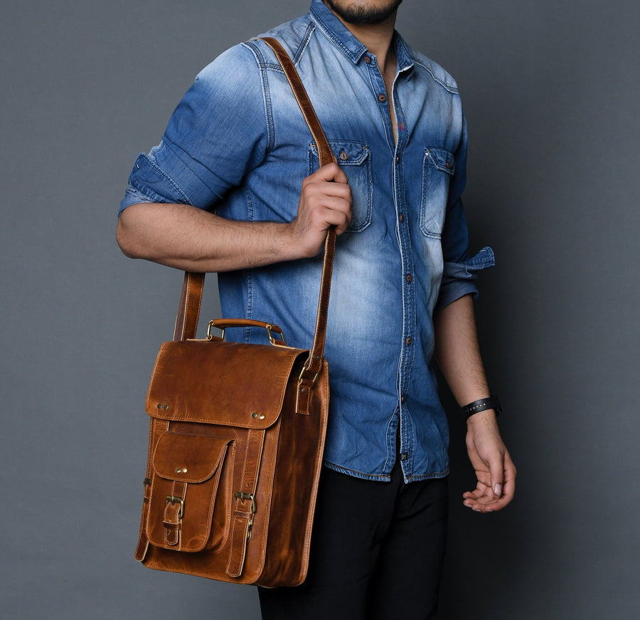 Front Pocket Daily Messenger Bag - Glamourous Grace