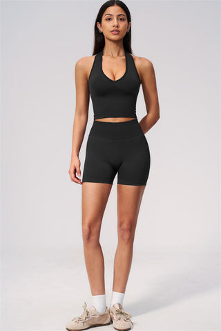 The New Allure Halter Top Shorts 2-Piece Set