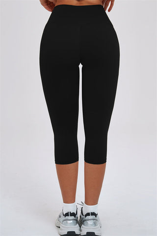 The Twirl Halter Tank Top Capri Leggings 2-Piece Set