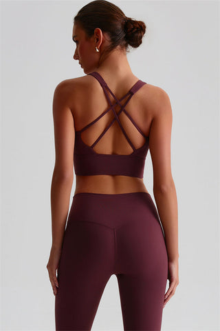 The Brave Sports Bra Flared Leggings 2-Piece Set