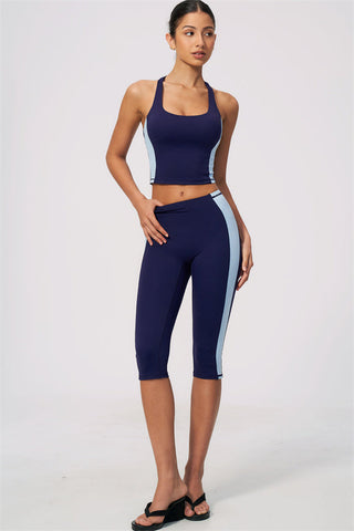 The Sandstone Tank Top Capri Leggings 2-Piece Set