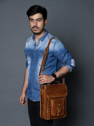 Front Pocket Daily Messenger Bag - Glamourous Grace