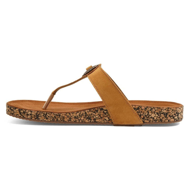 Olivia - Tan Cork Sandals - Glamourous Grace