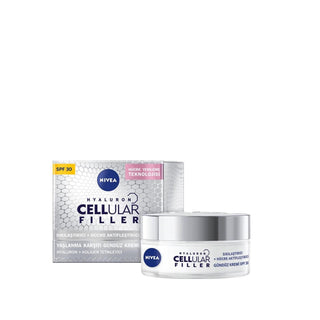 Nivea Hyaluron Cellular Filler Anti-Aging Day Cream with SPF30 - Moisturizing & Protective Skincare - Glamourous Grace