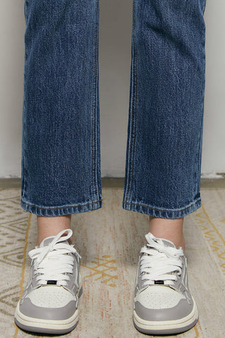 Activity Grrrl High Rise Kick Crop Jeans HJ017 - Glamourous Grace