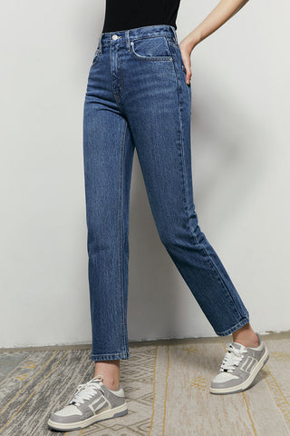 Activity Grrrl High Rise Kick Crop Jeans HJ017 - Glamourous Grace