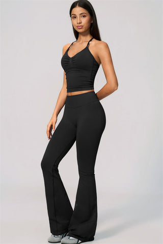 The Velvetine Flared Leggings