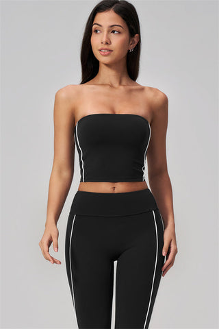 The Breathe Tube Top Capri Leggings 2-Piece Set