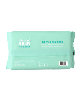 Feel Good Skin | Gentle Cleanse Makeup Remove Facial Wipes - 50 count - Glamourous Grace