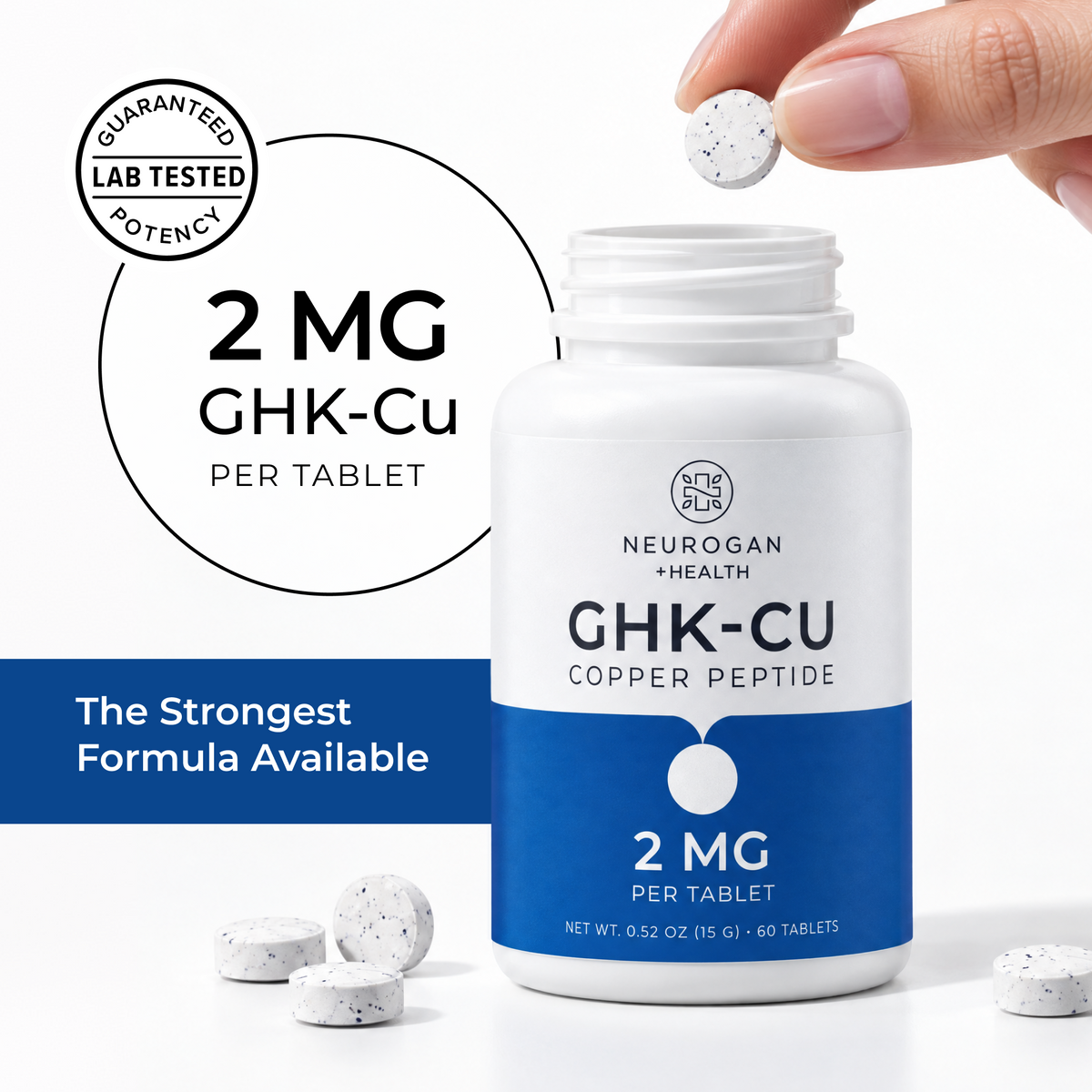 GHK-Cu Copper Peptide Tablets