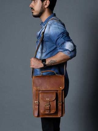 Front Pocket Daily Messenger Bag - Glamourous Grace