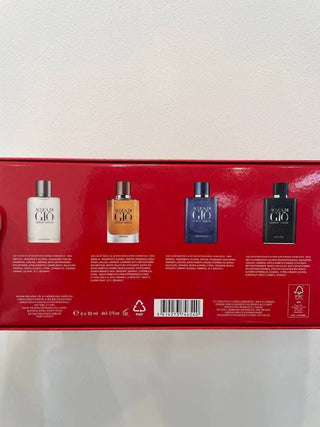 Giorgio Armani ACQUA DI GIO Set 4IN1 Red Box Set 4×30ml