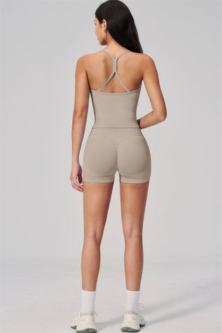 The Horizon Crop Top Shorts 2-Piece Set