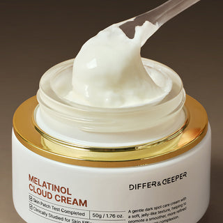 DIFFER&DEEPER Melatinol Cloud Cream (50g) - Glamourous Grace