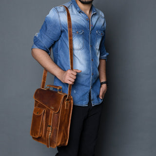 Vintage Explorer Shoulder Crossbody Bag - Glamourous Grace