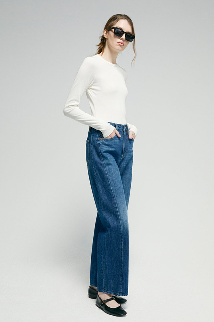 Crush Curve Ankle Jeans HJ052 - Glamourous Grace
