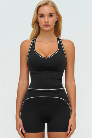 The Amara Crop Top Shorts 2-Piece Set
