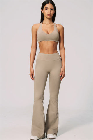The Velvetine Flared Leggings