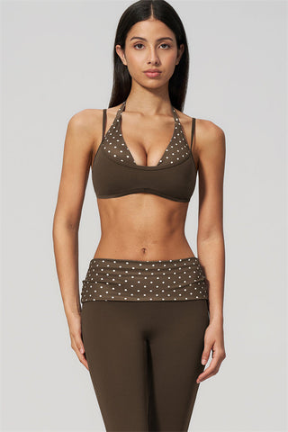 The Enliven Sports Bra Capri Leggings 2-Piece Set