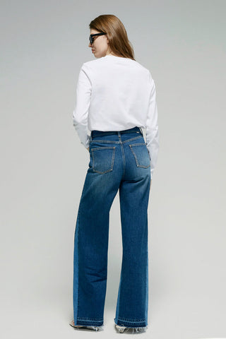 Shadow Split Wideleg Jeans HJ056 - Glamourous Grace