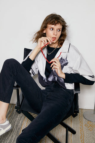 Activity Grrrl High Rise Kick Crop Jeans HJ017 - Glamourous Grace