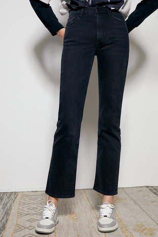 Activity Grrrl High Rise Kick Crop Jeans HJ017 - Glamourous Grace